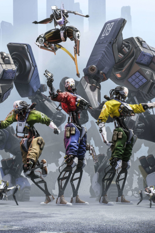 Robo Recall, fighters, video game, 240x320 wallpaper