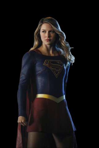 Supergirl, TV show, minimal, art, 240x320 wallpaper
