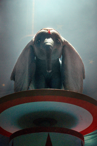 Dumbo, elephant, 2019 movie, 240x320 wallpaper