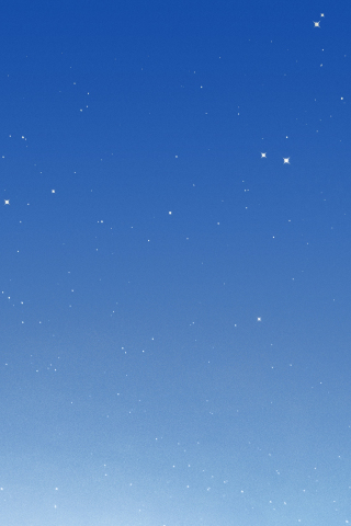 Clear sky, sky, blue, stars, evening, 240x320 wallpaper
