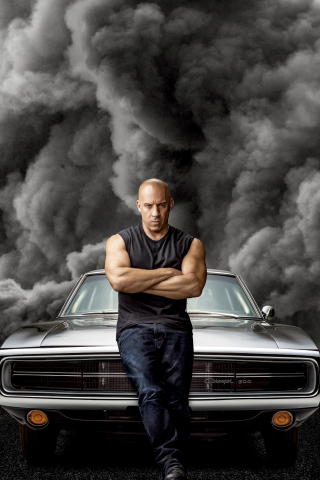 Vin Diesel, Fast & Furious 9, movie, 240x320 wallpaper