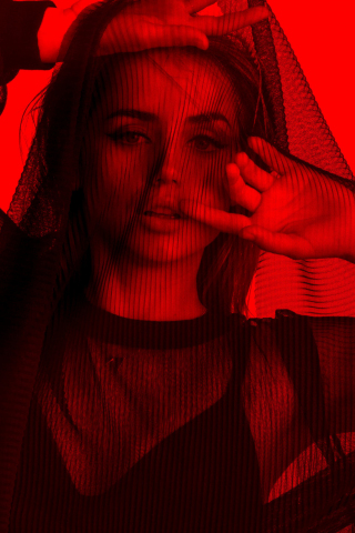 Ana de armas, red, celebrity, 240x320 wallpaper