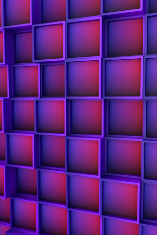 Texture, squares, purple, 240x320 wallpaper