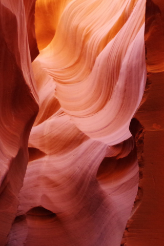 Antelope Canyon, nature, rocks, slot, 240x320 wallpaper