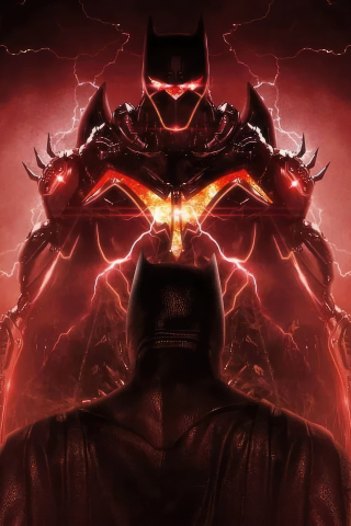 Infernal's Avenger, The Bellbat Armor for Batman, fan art, 240x320 wallpaper