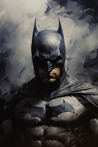 Bold knight, batman, comic art, 240x320 wallpaper