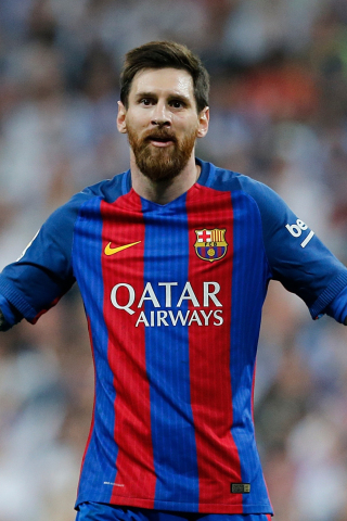 Celebrity, Lionel Messi, football player, 240x320 wallpaper