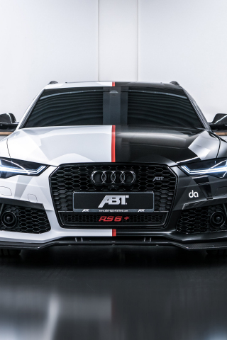 2018 ABT Audi RS6 avant, Jon Olsson, 240x320 wallpaper