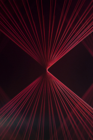 Red threads, abstract, 240x320 wallpaper