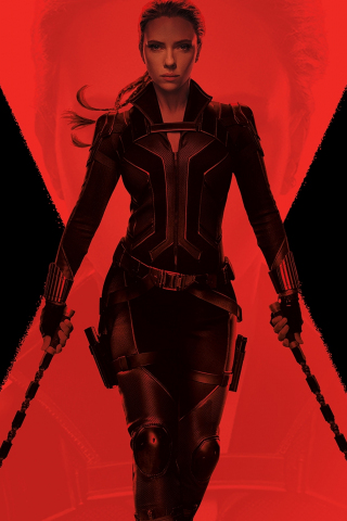Black Widow, Scarlett Johansson, 240x320 wallpaper