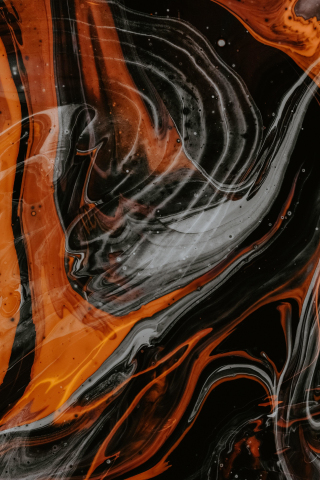 Abstract art, dark-orange, 240x320 wallpaper