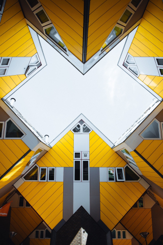 Buildings, architecture, yellow, 240x320 wallpaper