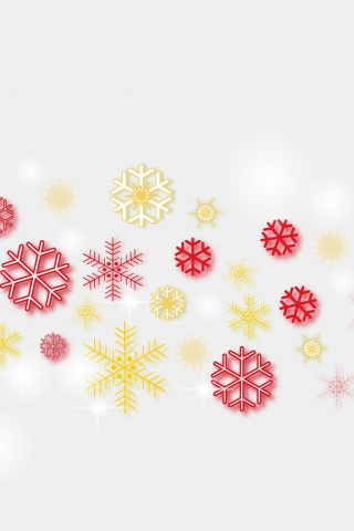 Abstract, Christmas, snowflakes, 240x320 wallpaper
