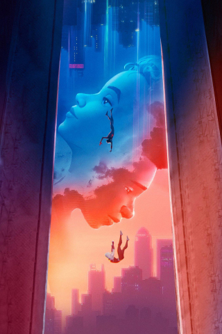 Spider-Man: Across the Spider-Verse, 2023, movie poster, 240x320 wallpaper