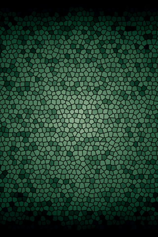 Mosaic pattern, green texture, abstract, 240x320 wallpaper
