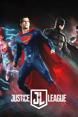 Justice league, fan art, movie, poster, 240x320 wallpaper