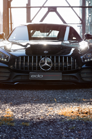 Edo Competition, Mercedes-AMG GT R, front, 240x320 wallpaper