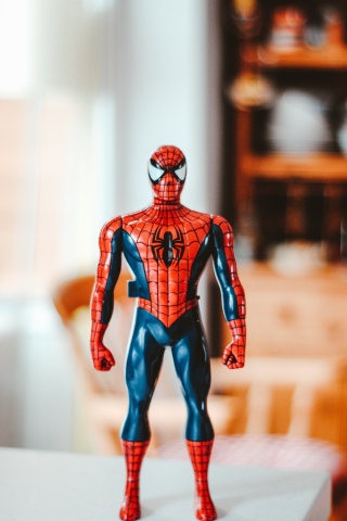 Figure, toy, spider-man, 240x320 wallpaper