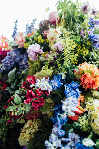 Plants, colorful flowers, Flower bouquet, 240x320 wallpaper