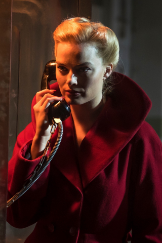 Margot Robbie as Annie, movie, Terminal, 240x320 wallpaper