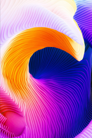 Relief, colorful, flow, pattern, 240x320 wallpaper