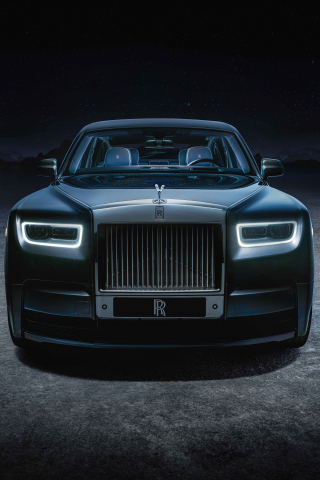 Rolls-Royce Phantom EWB Tempus Collection 2021, front-view, 240x320 wallpaper