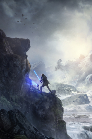Star Wars Jedi: Fallen Order, video game, 240x320 wallpaper
