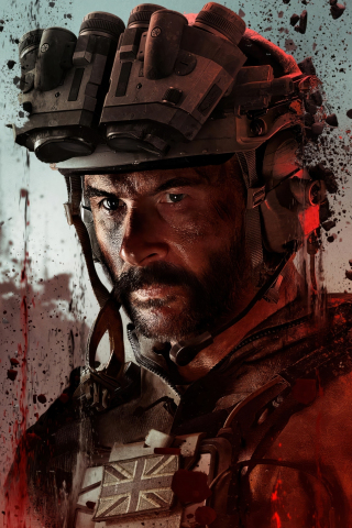 COD Modern warfare, gaming shot, soldiers, 240x320 wallpaper