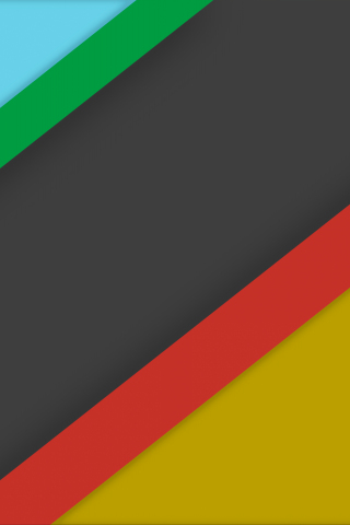 Material Design, colorful edges, abstract, 240x320 wallpaper