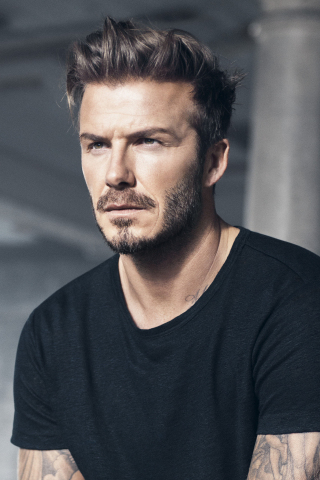 David Beckham, English footballer, celebrity, 2018, 240x320 wallpaper