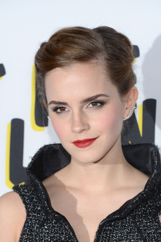 Gorgeous, Emma Watson, celebrity, 240x320 wallpaper