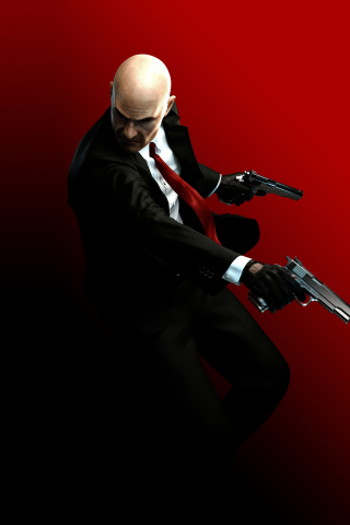 Agent 47, Hitman 2, video game, 240x320 wallpaper