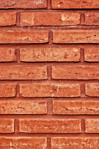 Bricks wall, texture, surface, 240x320 wallpaper