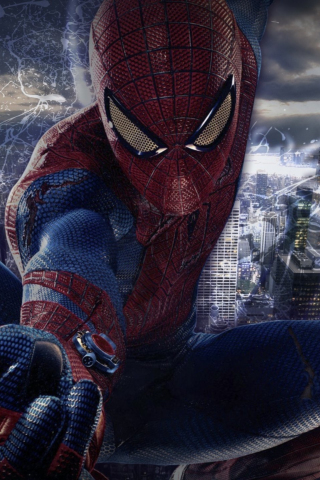 The Amazing Spider-Man, 2012 movie, marvel studio, 240x320 wallpaper