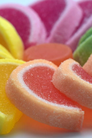 Sugar, candies, sweets, colorful, 240x320 wallpaper