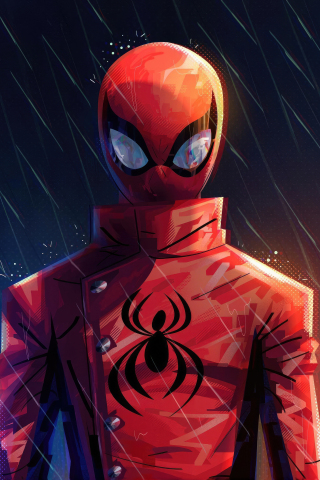 New Spiderman, across the spider-verse movie, 2023, 240x320 wallpaper