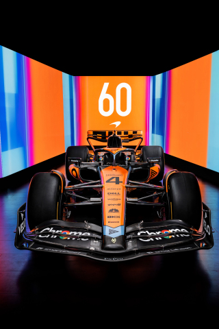 2023 McLaren MCL60, formula one car, sports, 240x320 wallpaper
