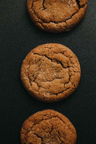 Brown cookies, food, 240x320 wallpaper