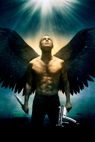 Angel, Legion, Paul Bettany, movie, 240x320 wallpaper