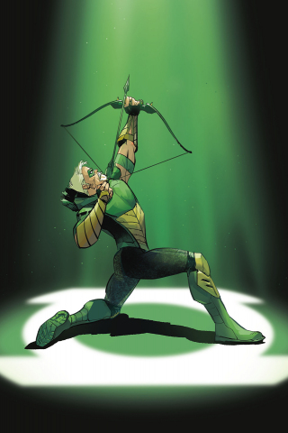 Green arrow, archer, superhero, dc comics, 240x320 wallpaper