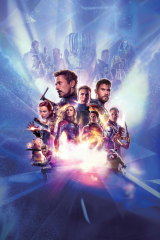 Movie, 2019, Avengers: Endgame, fan art, 240x320 wallpaper