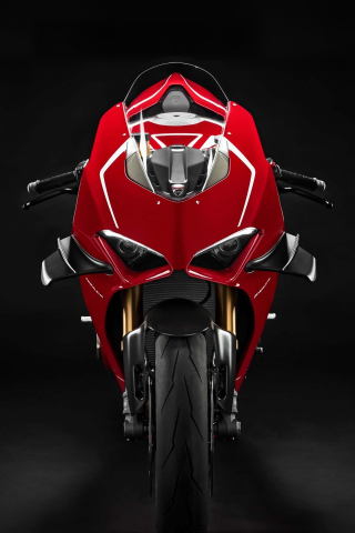 Ducati Panigale V4 R, sports bike, 240x320 wallpaper