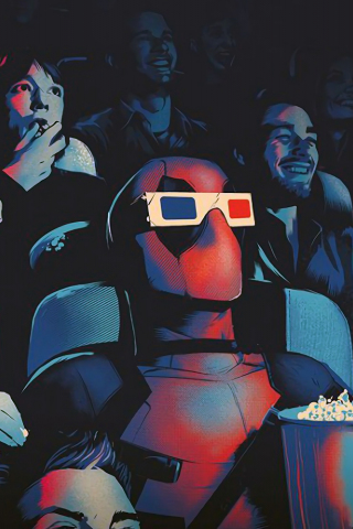 Deadpool 2, movie, superhero, cinema, 240x320 wallpaper
