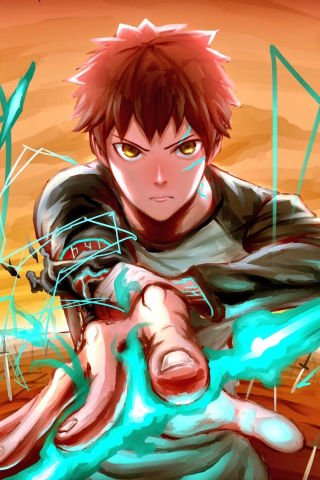 Artwork, anime, Shirou Emiya, Fate series, 240x320 wallpaper