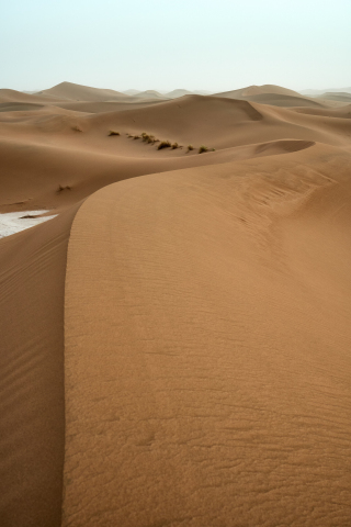 Dunes, sand, desert, landscape, nature, 240x320 wallpaper