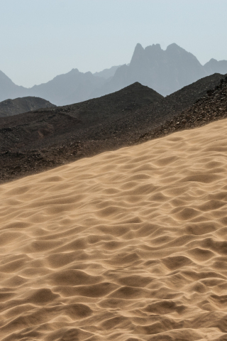 Desert, sand, landscape, 240x320 wallpaper