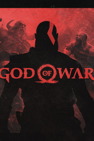 God of war, ps4, video game, 2018, 240x320 wallpaper