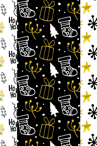 Pattern, artwork, Christmas, holiday, 240x320 wallpaper