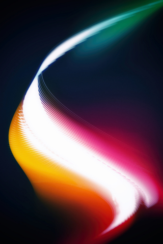 Abstract, glow, lights, minimal, lines, 240x320 wallpaper