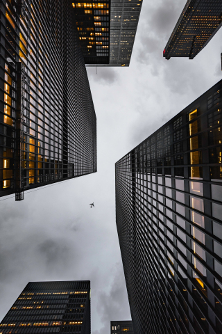 Toronto, buildings, 240x320 wallpaper